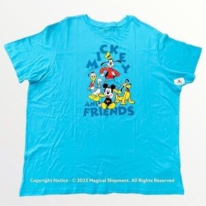 Disney Parks - "Mickey And Friends" Shirt for Adults